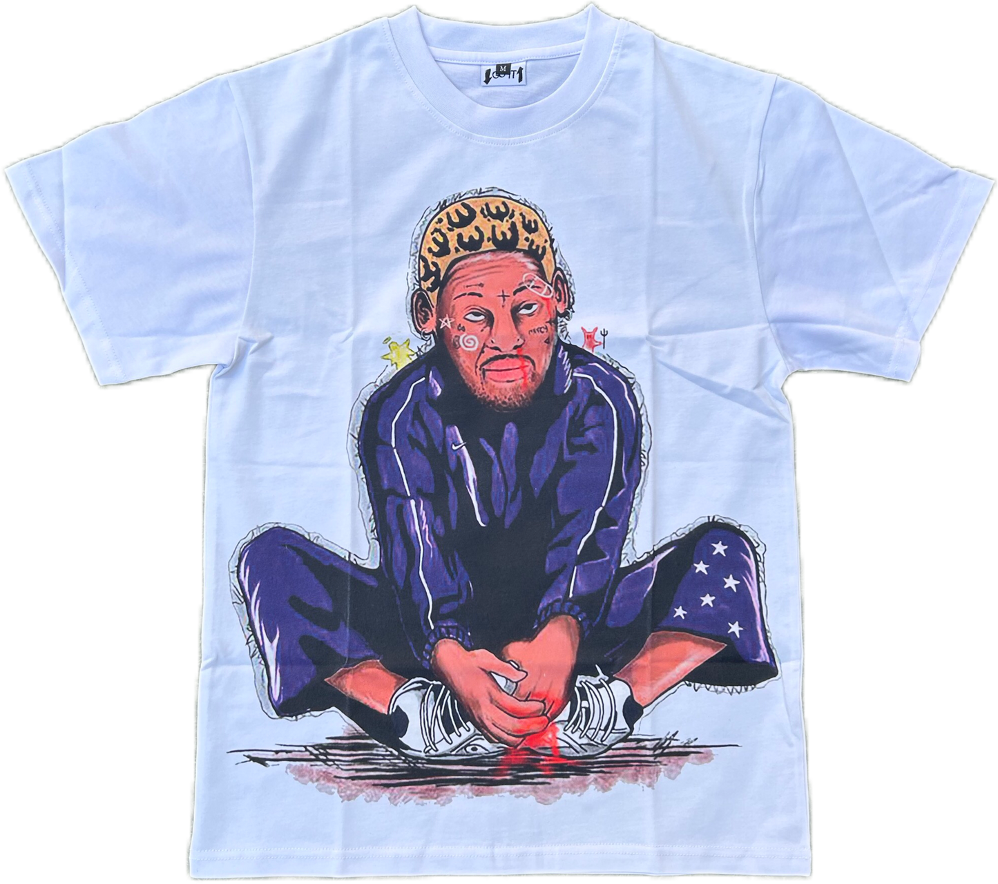 Dennis Rodman Tee "Purple"